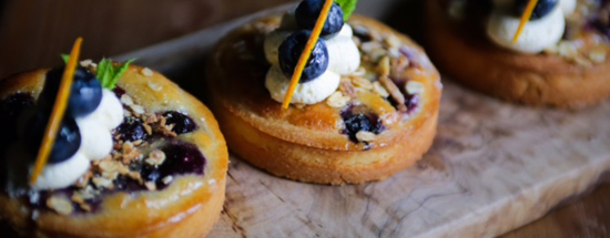  freshly baked desserts